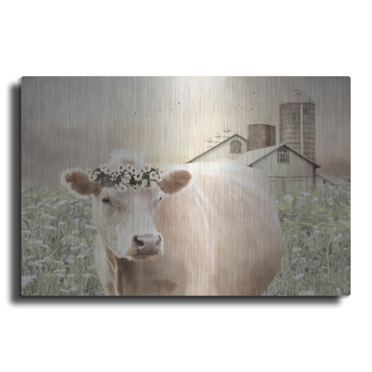 'Sweet Lady' by Lori Deiter – Metal Wall Art