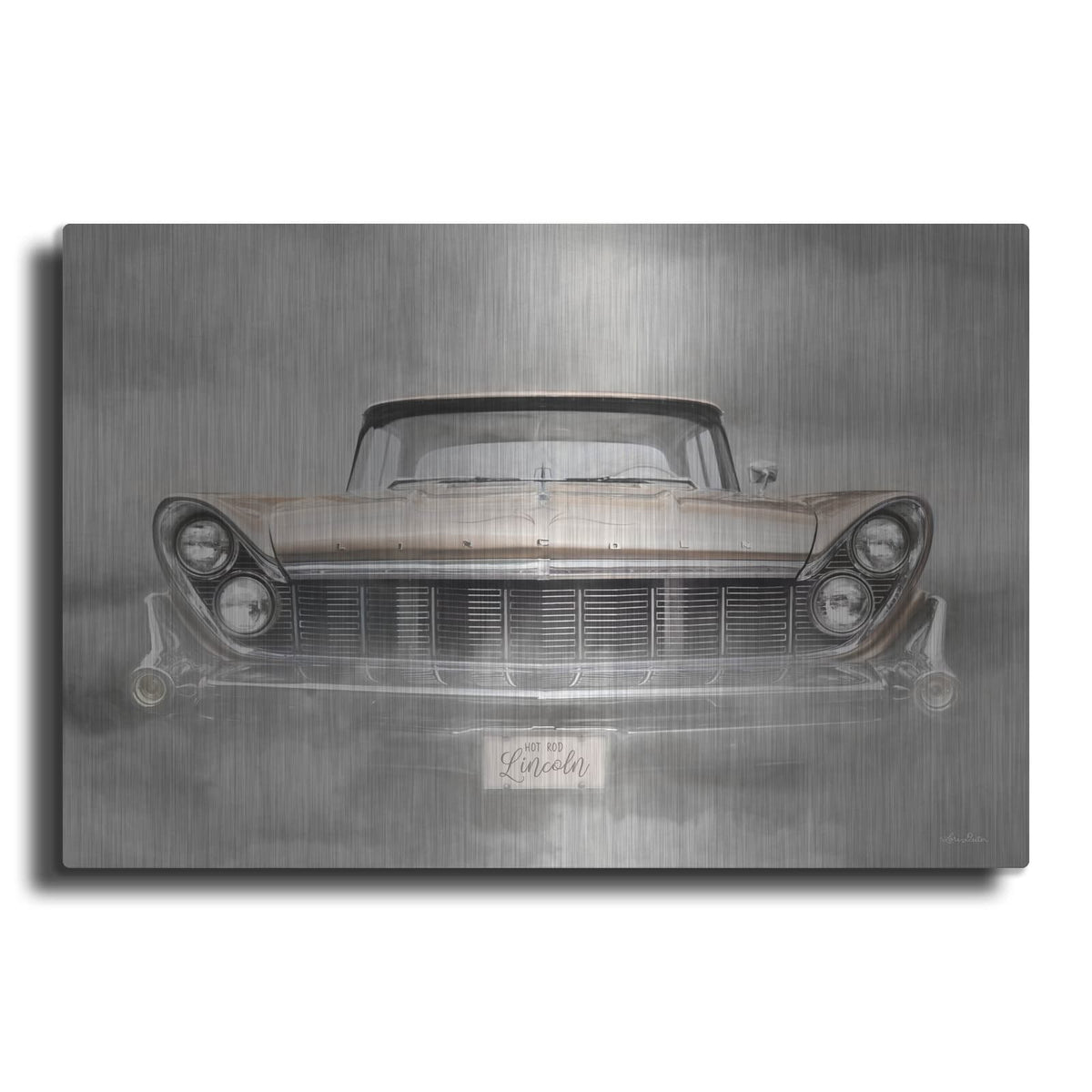 'Hot Rod Lincoln' by Lori Deiter – Metal Wall Art