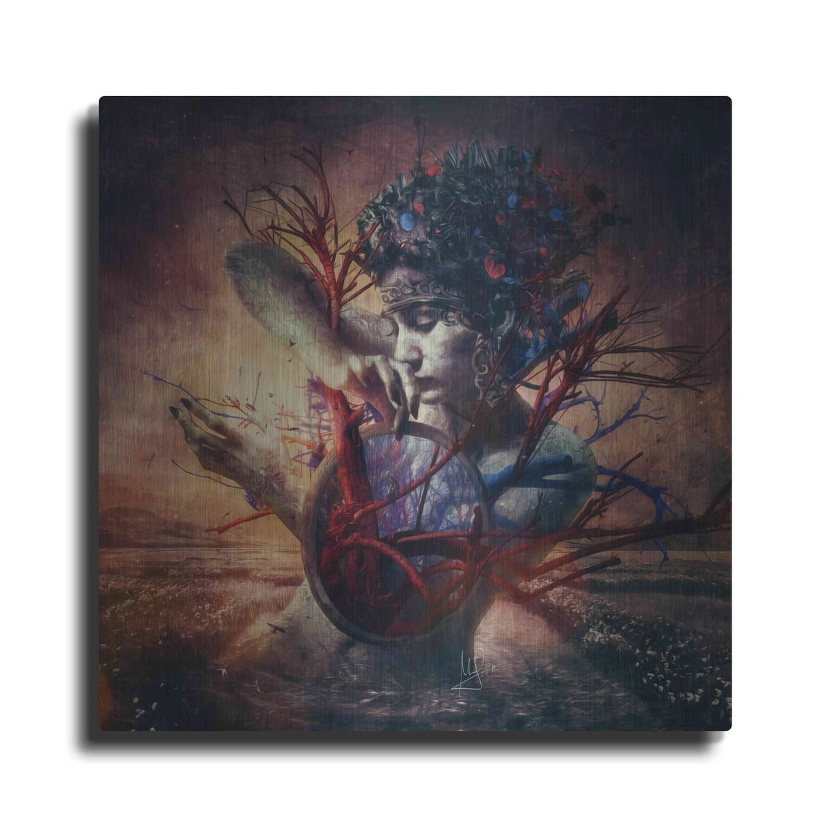 'Blossom' by Mario Sanchez Nevado – Metal Wall Art