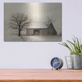 'Winter Shadows' by Lori Deiter – Metal Wall Art, 16x12 room view