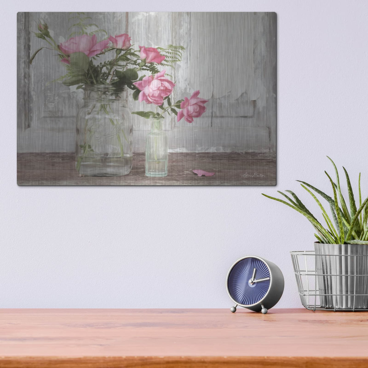 'Eternal Beauty' by Lori Deiter – Metal Wall Art, 16x12 room view