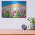 'Joyful Landascape' by Cesare Bellassai – Metal Wall Art, 16x12 room view