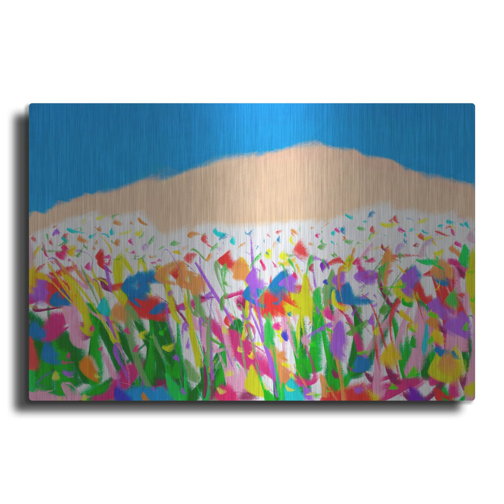 'Joyful Landascape' by Cesare Bellassai – Metal Wall Art
