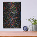 'Colorful Freedom' by Cesare Bellassai – Metal Wall Art, 12x16 room view