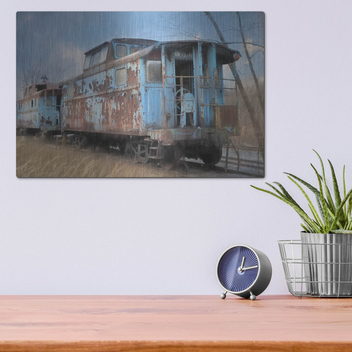 'The Dalmatia Run' by Lori Deiter – Metal Wall Art, 16x12 room view