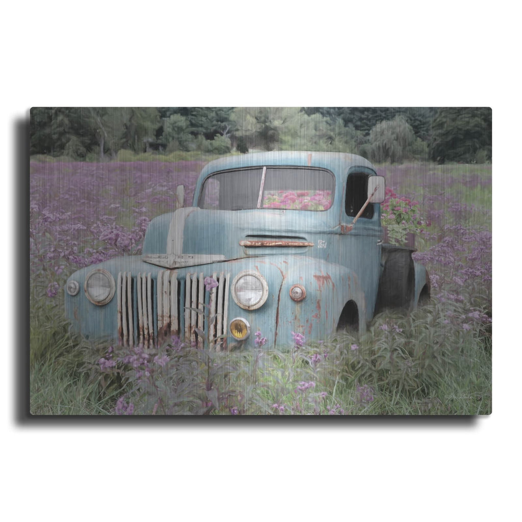 'Truckload of Happiness' by Lori Deiter – Metal Wall Art
