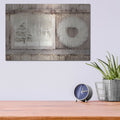 'Winter White View' by Lori Deiter – Metal Wall Art, 16x12 room view