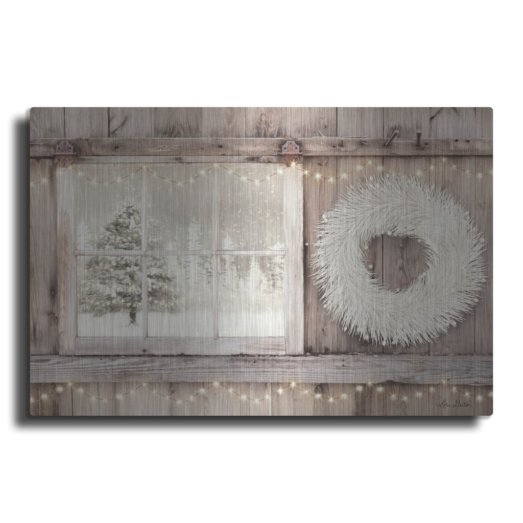'Winter White View' by Lori Deiter – Metal Wall Art