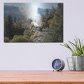 'Durango Silverton Train IV' by Lori Deiter – Metal Wall Art, 16x12 room view