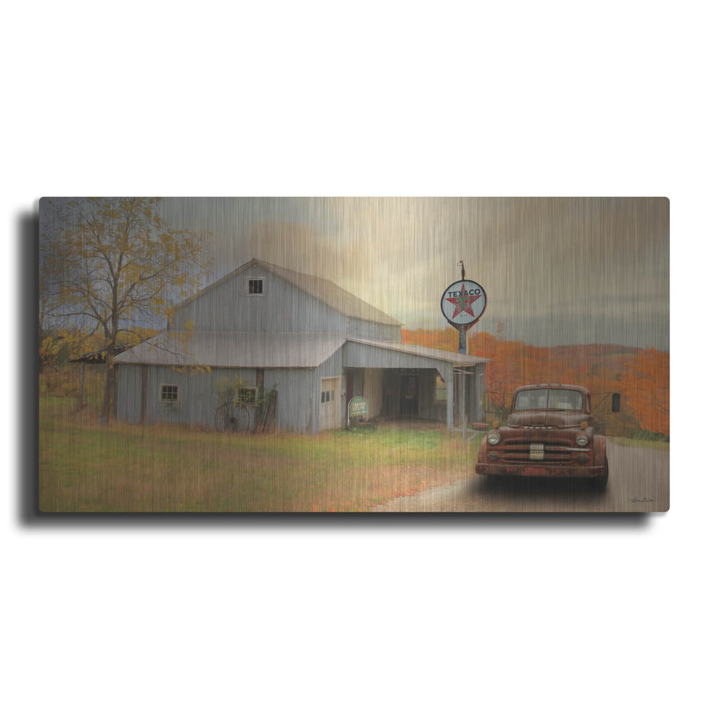 'The Old Station' by Lori Deiter – Metal Wall Art