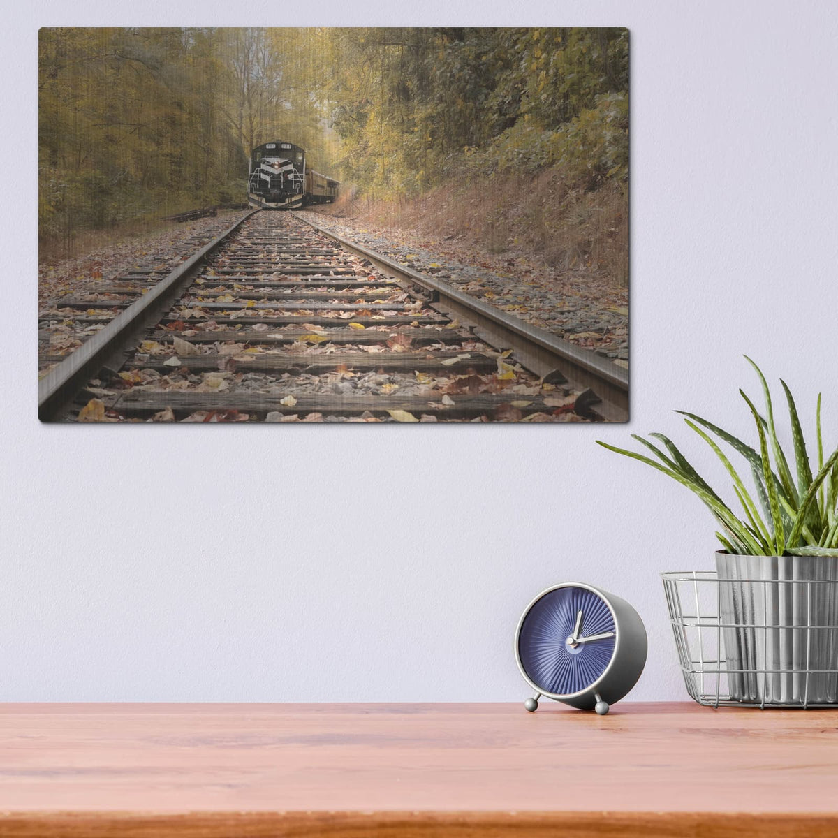 'Great Smoky Mountains Railroad' by Lori Deiter – Metal Wall Art, 16x12 room view