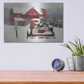 'Tree Farm Christmas' by Lori Deiter – Metal Wall Art, 16x12 room view