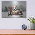 'Snowy Presents' by Lori Deiter – Metal Wall Art, 16x12 room view