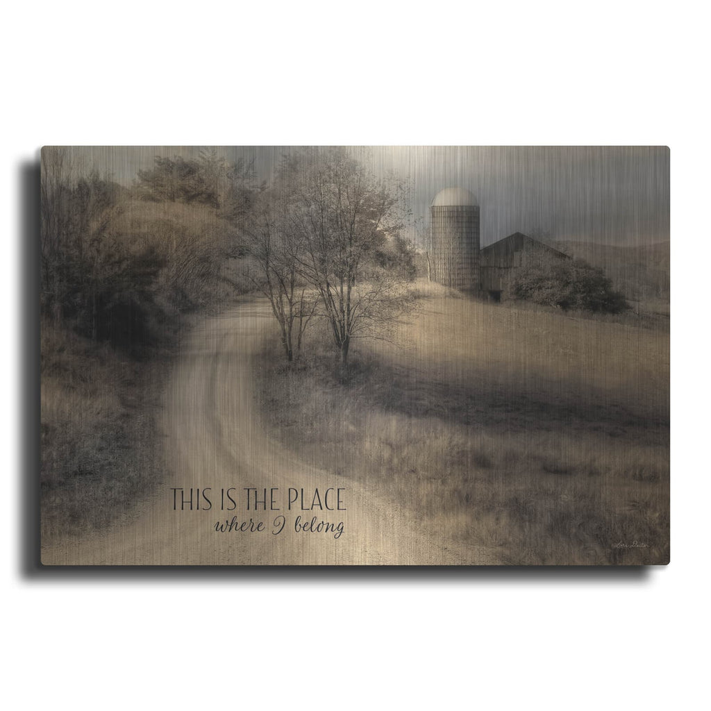 'Place Where I Belong' by Lori Deiter – Metal Wall Art