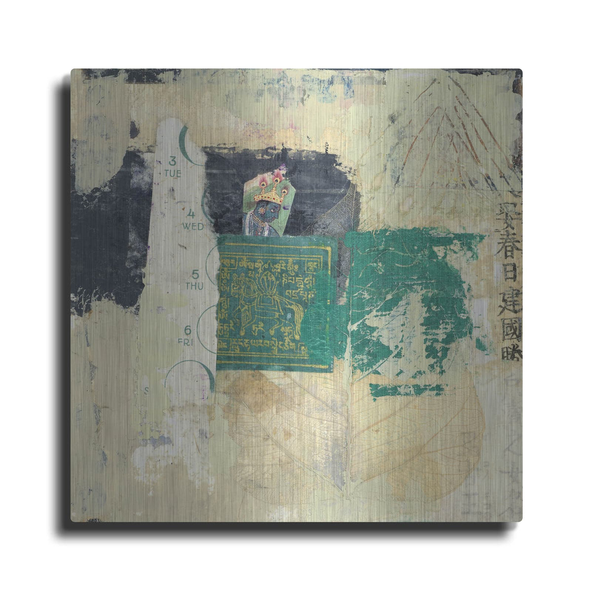 'Antique Letter' by Elena Ray – Metal Wall Art