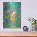 'Goddess Mind' by Elena Ray – Metal Wall Art, 12x16 room view
