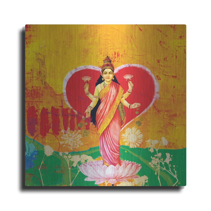 'Lakshimi' by Elena Ray – Metal Wall Art