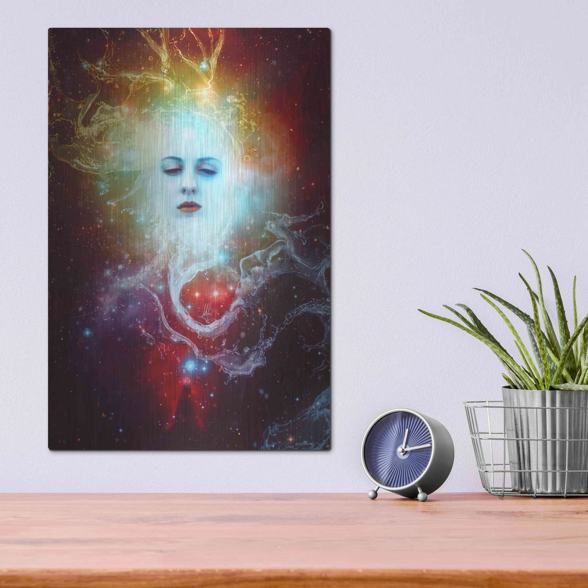 'Conscience' by Mario Sanchez Nevado – Metal Wall Art, 12x16 room view