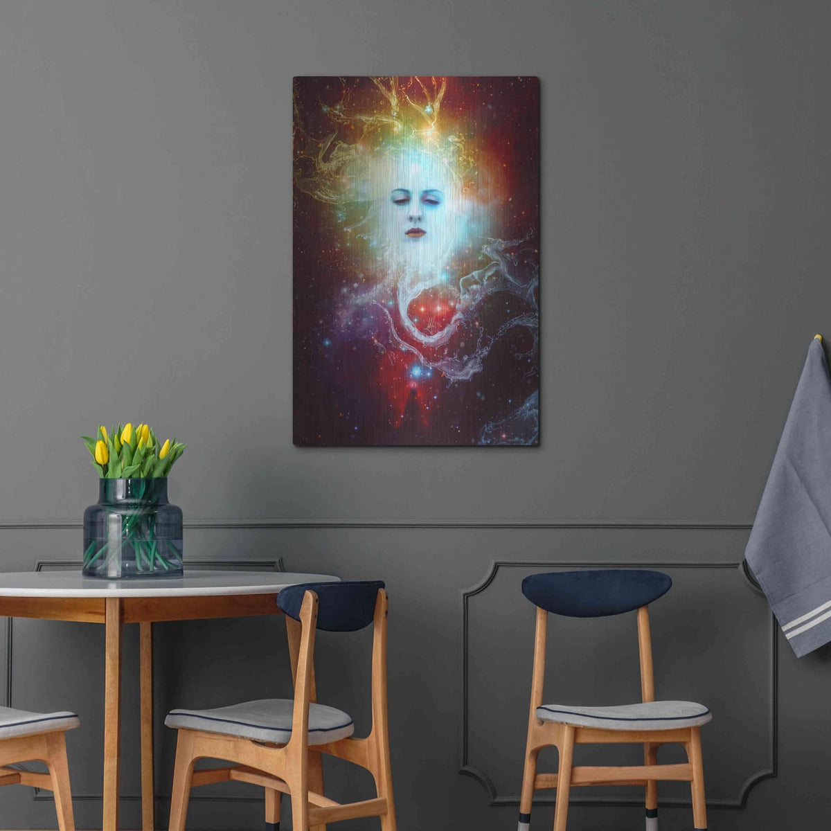 'Conscience' by Mario Sanchez Nevado – Metal Wall Art, 24x36 room view