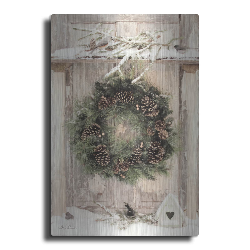 'Feeding Station I' by Lori Deiter – Metal Wall Art