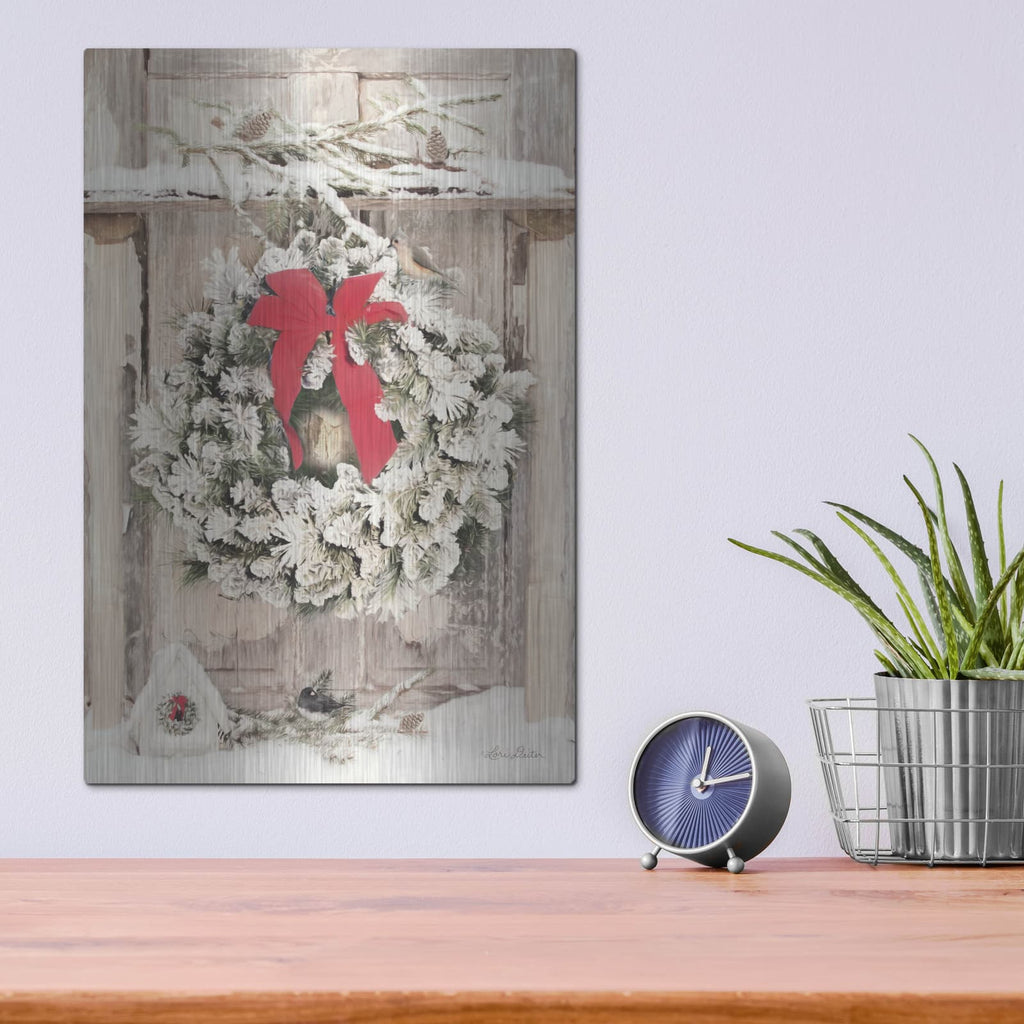 'Feeding Station II' by Lori Deiter – Metal Wall Art, 12x16 room view