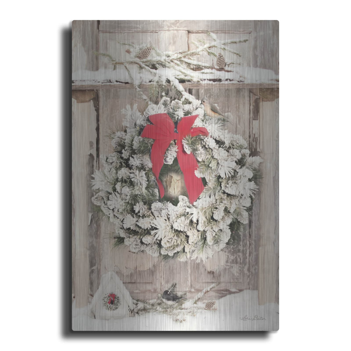 'Feeding Station II' by Lori Deiter – Metal Wall Art