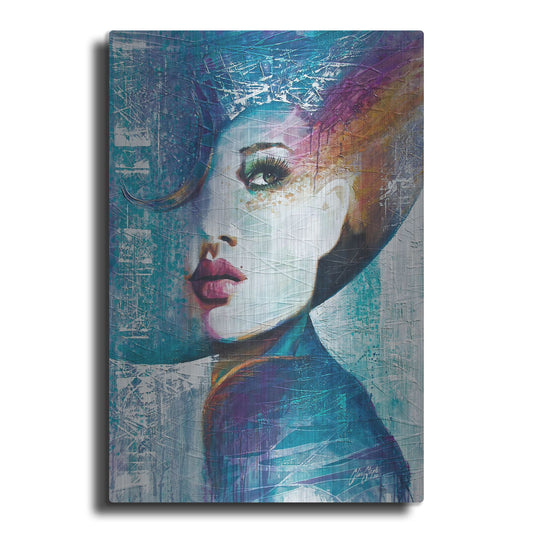 Luxe Metal Art 'Angie' by Colin John Staples, Metal Wall Art