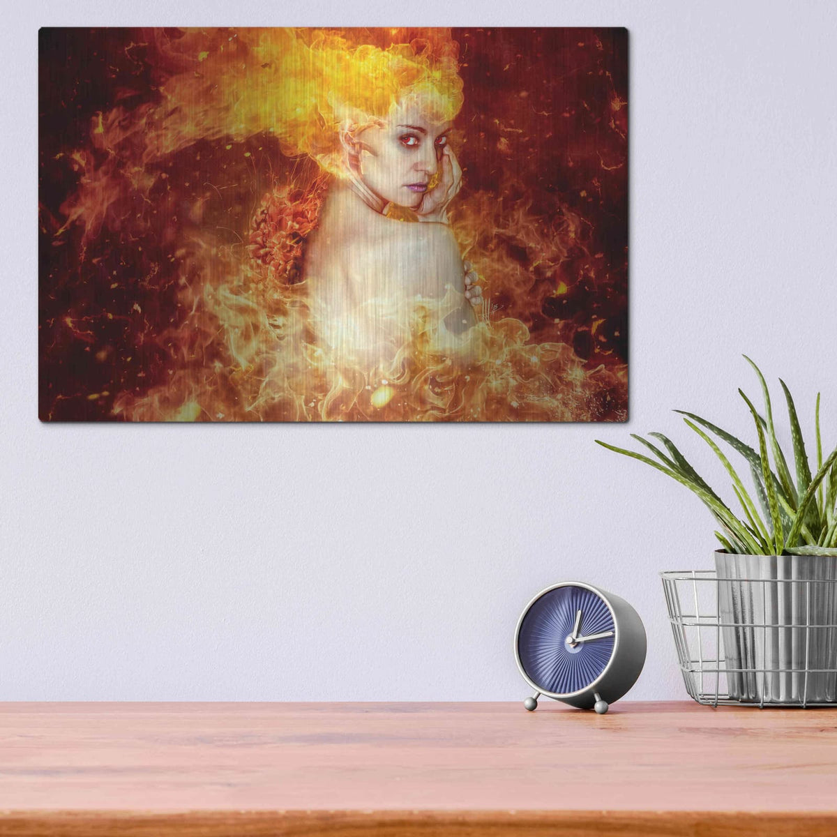 'Countdown' by Mario Sanchez Nevado – Metal Wall Art, 16x12 room view