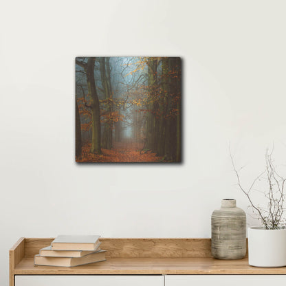 Luxe Metal Art 'Path of The Mystics' by Lars Van de Goor, Metal Wall Art,12x12