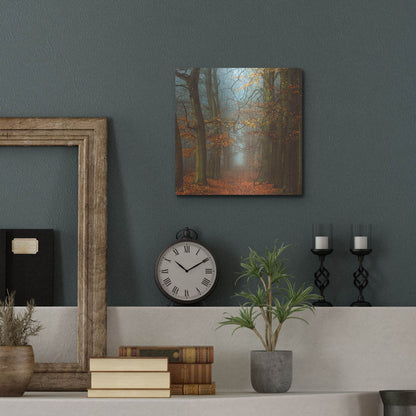 Luxe Metal Art 'Path of The Mystics' by Lars Van de Goor, Metal Wall Art,12x12