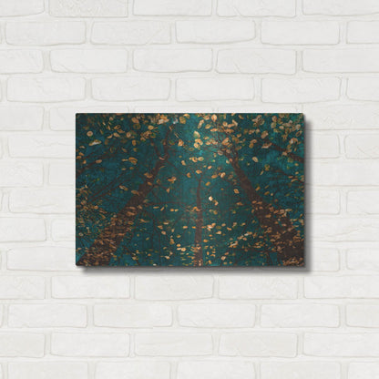 Luxe Metal Art 'Plato's Trees' by Lars Van de Goor, Metal Wall Art,24x16