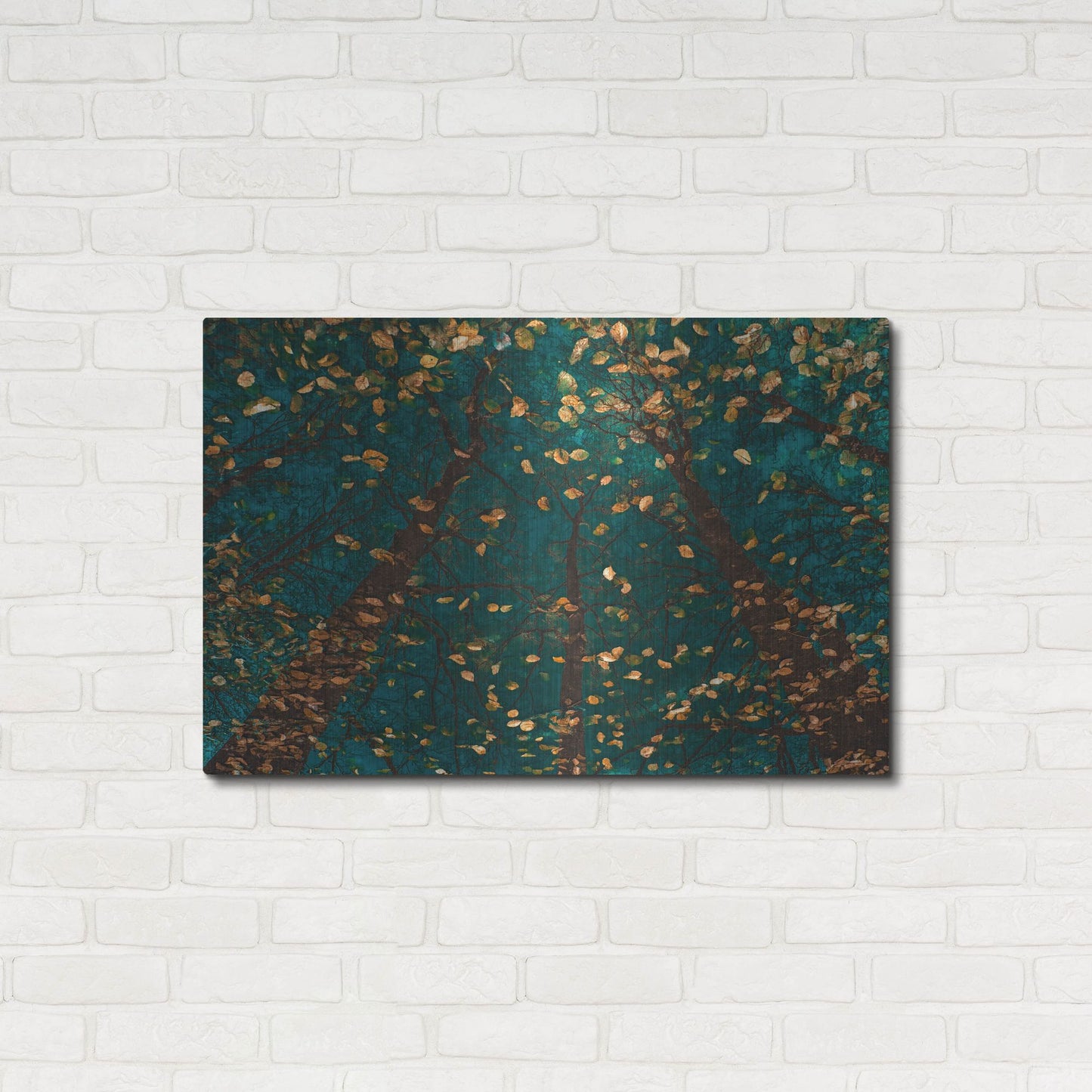 Luxe Metal Art 'Plato's Trees' by Lars Van de Goor, Metal Wall Art,36x24