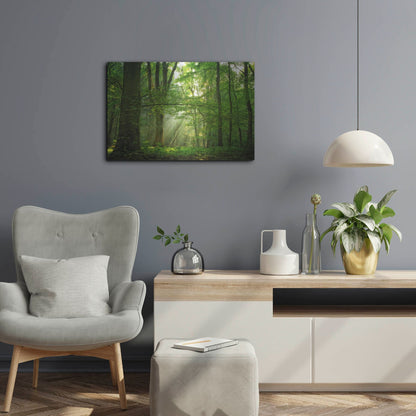 Luxe Metal Art 'Breathe' by Lars Van de Goor, Metal Wall Art,24x16