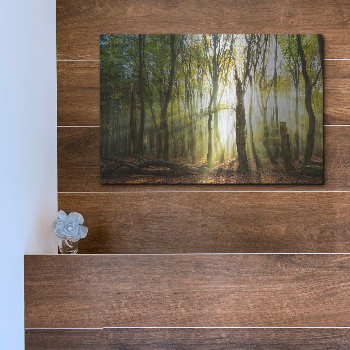 Luxe Metal Art 'Still Standing' by Lars Van de Goor, Metal Wall Art,16x12