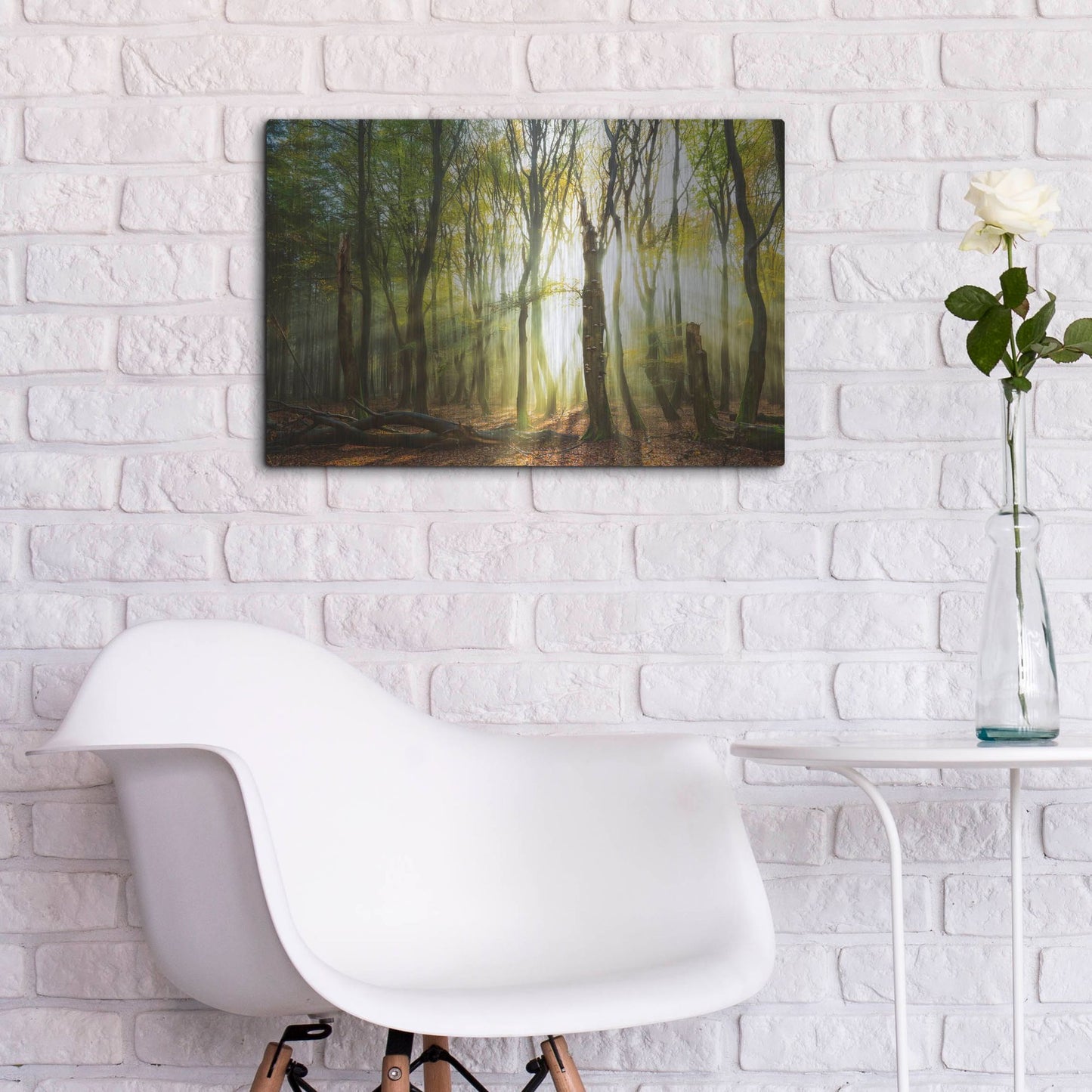 Luxe Metal Art 'Still Standing' by Lars Van de Goor, Metal Wall Art,24x16