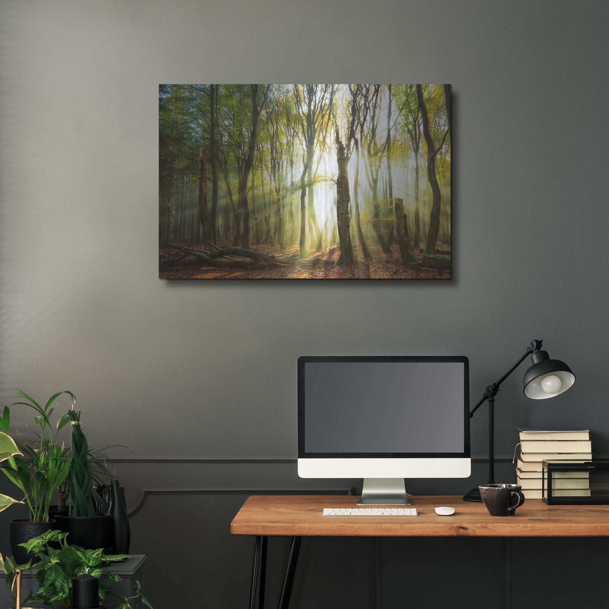 Luxe Metal Art 'Still Standing' by Lars Van de Goor, Metal Wall Art,36x24