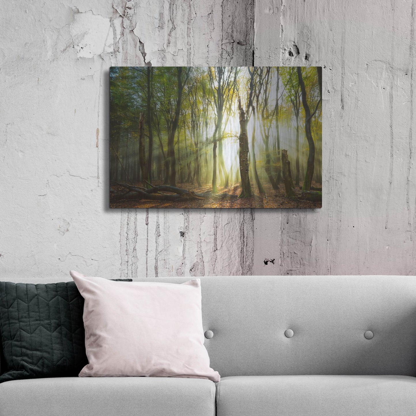 Luxe Metal Art 'Still Standing' by Lars Van de Goor, Metal Wall Art,36x24