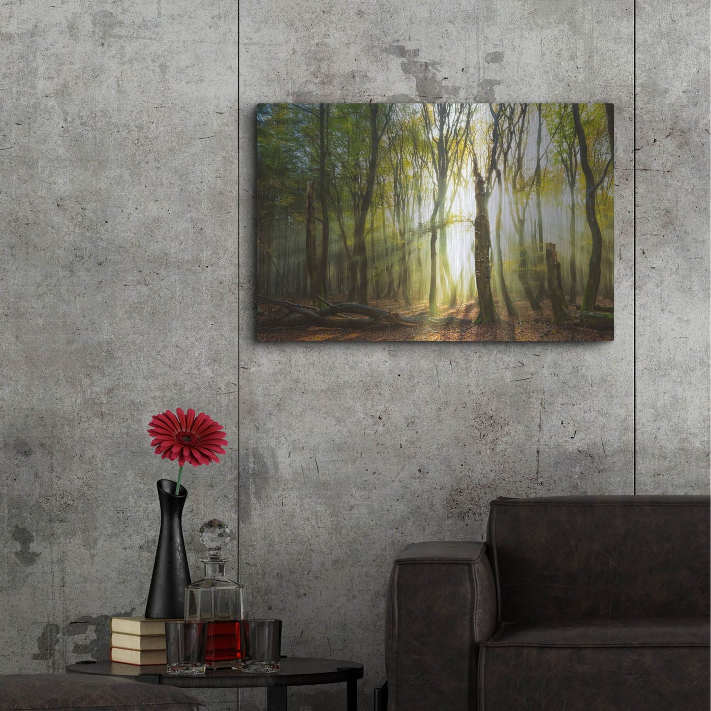 Luxe Metal Art 'Still Standing' by Lars Van de Goor, Metal Wall Art,36x24