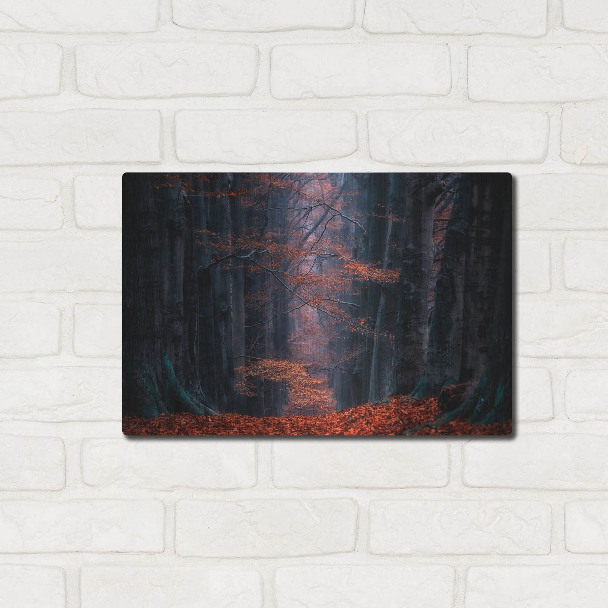 Luxe Metal Art 'Synapse' by Lars Van de Goor, Metal Wall Art,16x12