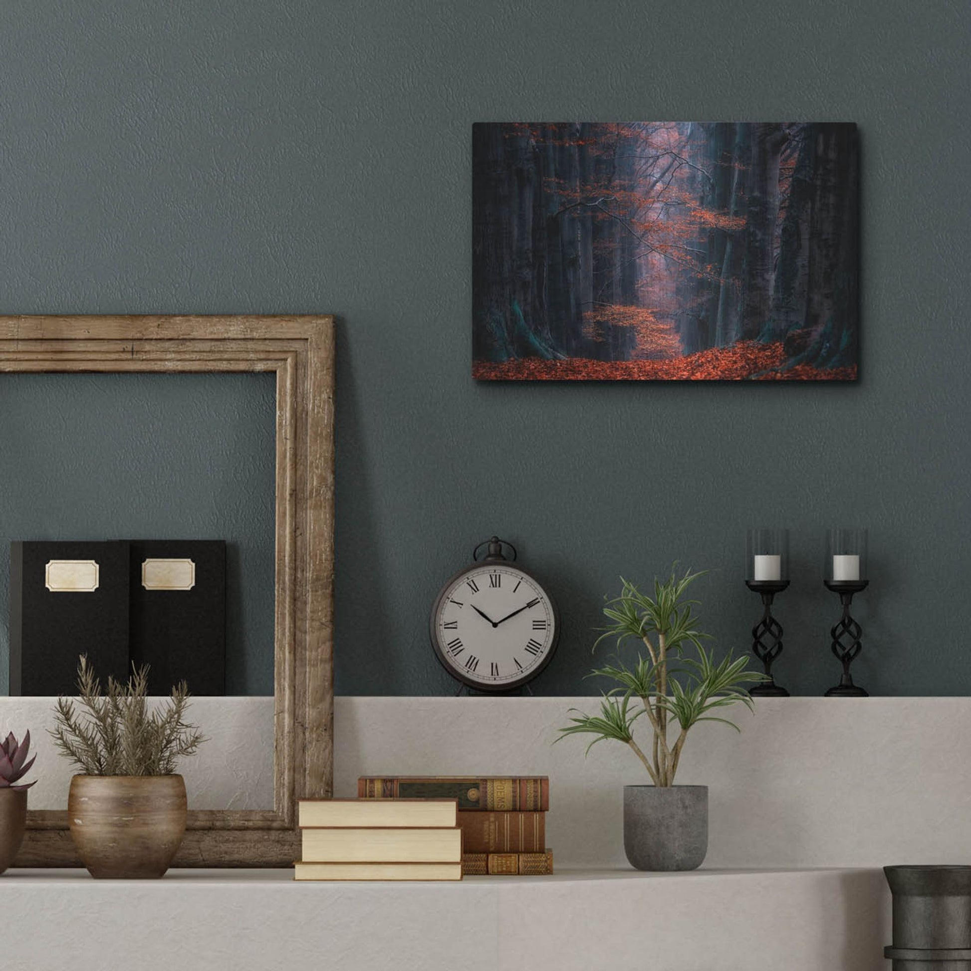 Luxe Metal Art 'Synapse' by Lars Van de Goor, Metal Wall Art,16x12