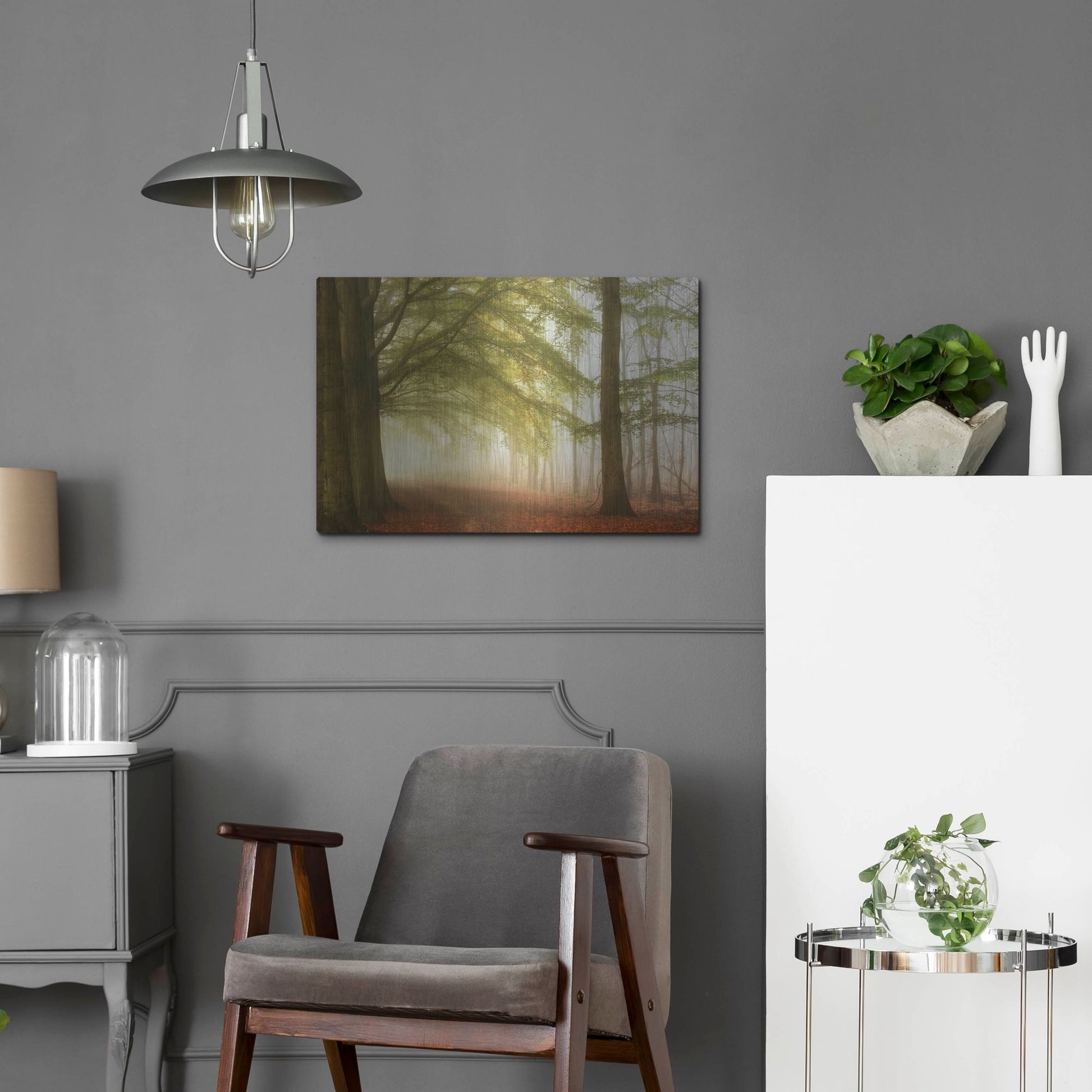 Luxe Metal Art 'Dreamwalkers' by Lars Van de Goor, Metal Wall Art,24x16