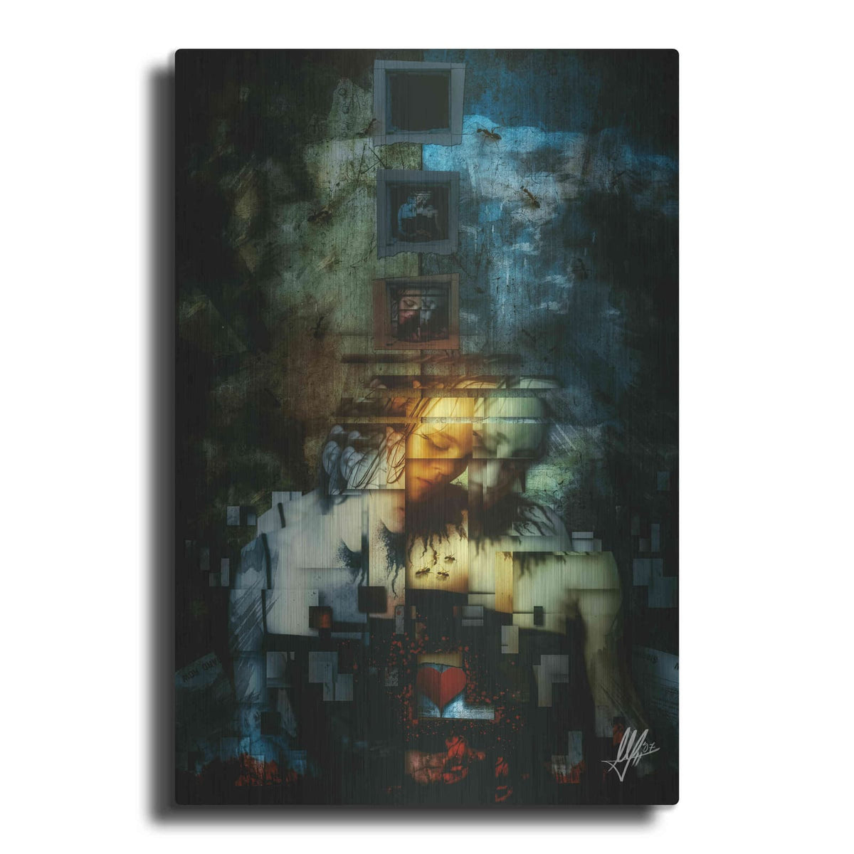 'Divided' by Mario Sanchez Nevado – Metal Wall Art