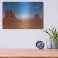 'Utah - Monument Valley' by Luxe Portfolio – Metal Wall Art, 16x12 room view