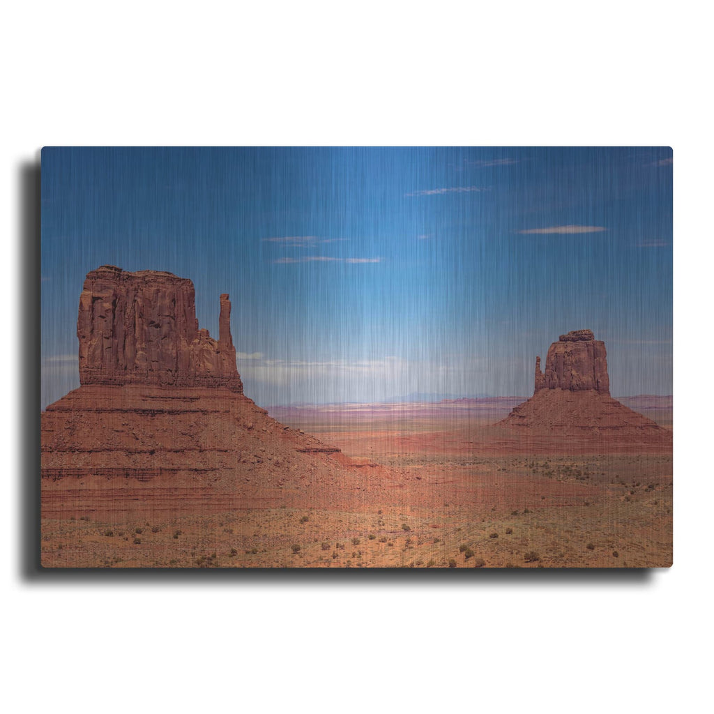 'Utah - Monument Valley' by Luxe Portfolio – Metal Wall Art
