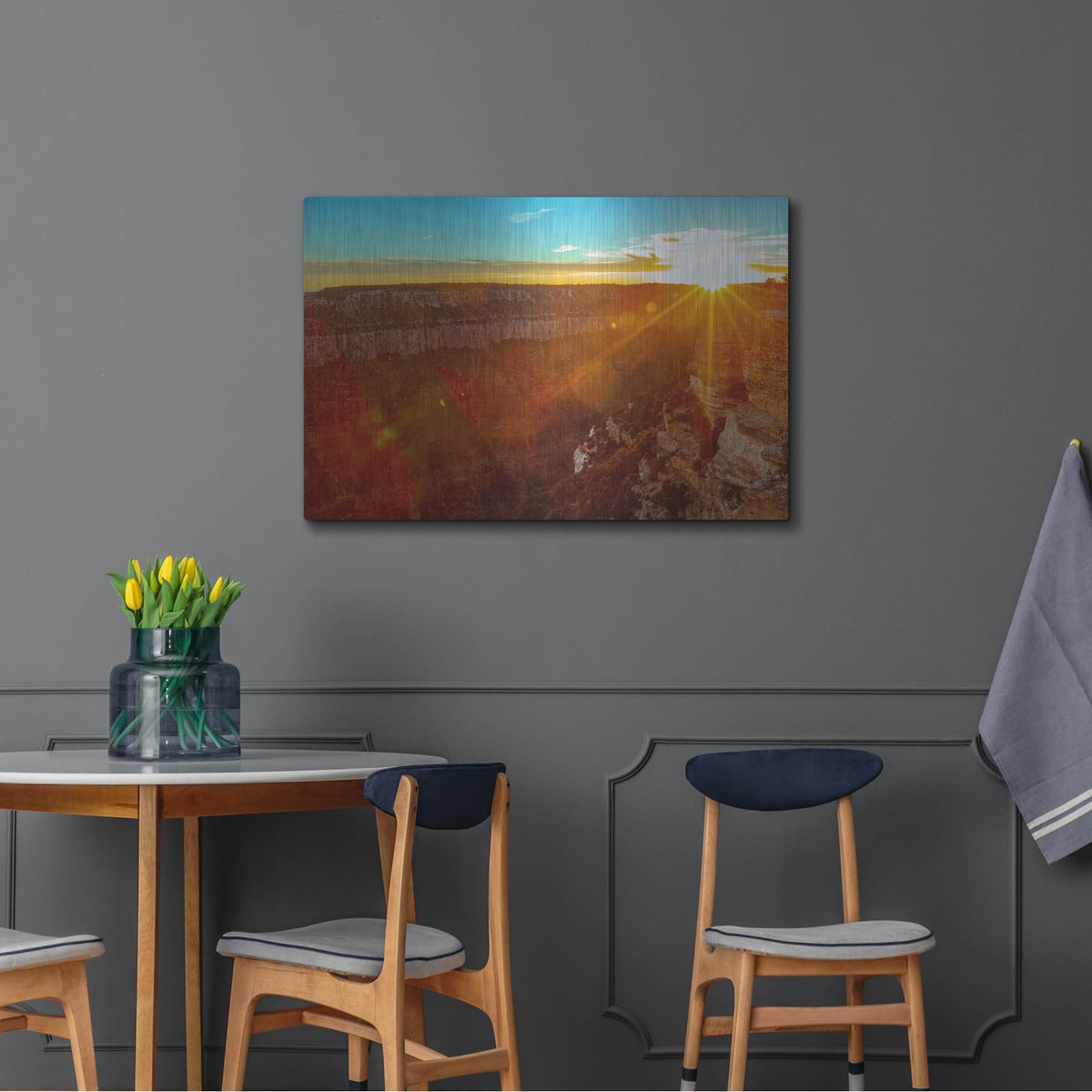 'Utah Colors' by Luxe Portfolio – Metal Wall Art, 36x24 room view