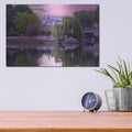 'Paris - Saule Pleureur De La Pointe' by Luxe Portfolio – Metal Wall Art, 16x12 room view