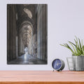 'Paris - Louvre Corridor' by Luxe Portfolio – Metal Wall Art, 12x16 room view