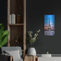 'Paris - Eiffel Tower - Sunrise' by Luxe Portfolio – Metal Wall Art, 12x24 room view
