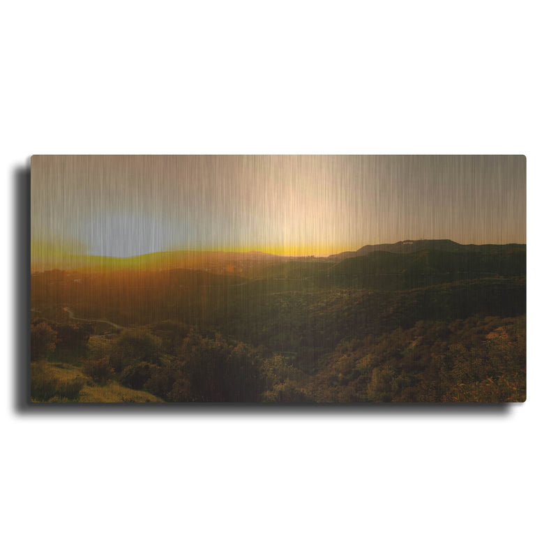 'Hollywood Sunset' by Luxe Portfolio – Metal Wall Art