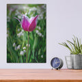 'Flower Iv' by Luxe Portfolio – Metal Wall Art, 12x16 room view